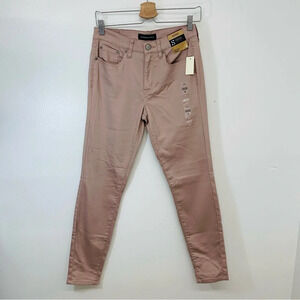 Aeropostale High Rise Jeggings  4 Blush Pink Pocket Seriously Stretchy Comfy NEW